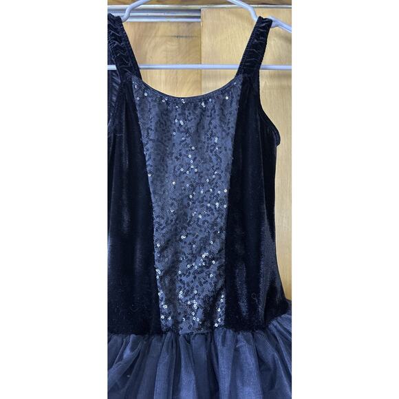 Revolution Blk Velvet Sz SA Ballet Audrey Sequined Tutu - Picture 3 of 11